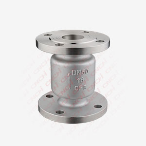 Vertical Lift Flanged Check Valve
